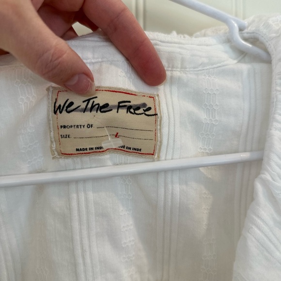 NWT We The Free Ruffle Top - Picture 2 of 4